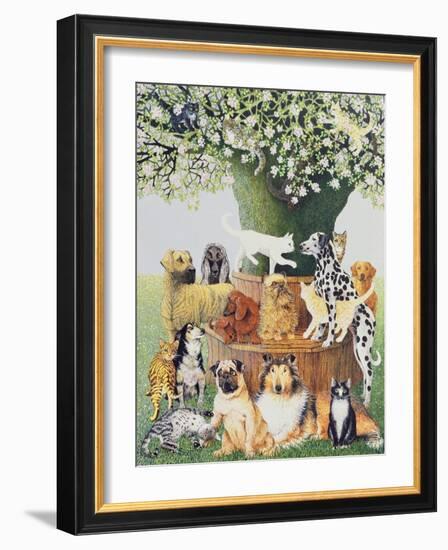 The Trysting Tree-Pat Scott-Framed Giclee Print