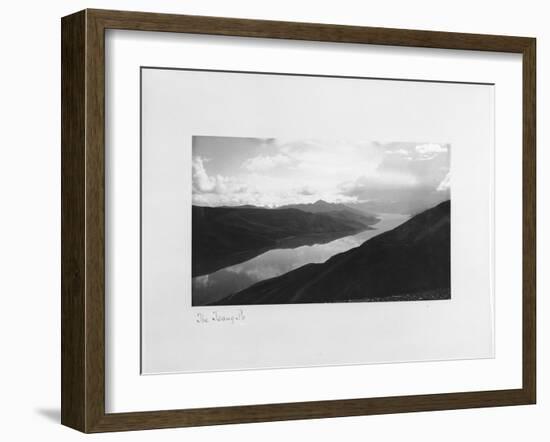 The Tsang Po, Tibet, 1903-04-John Claude White-Framed Giclee Print