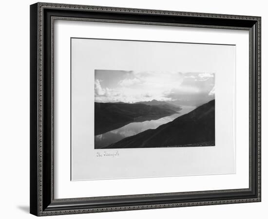 The Tsang Po, Tibet, 1903-04-John Claude White-Framed Giclee Print