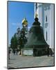 The Tsar Bell in the Kremlin, Moscow, Russia-null-Mounted Art Print