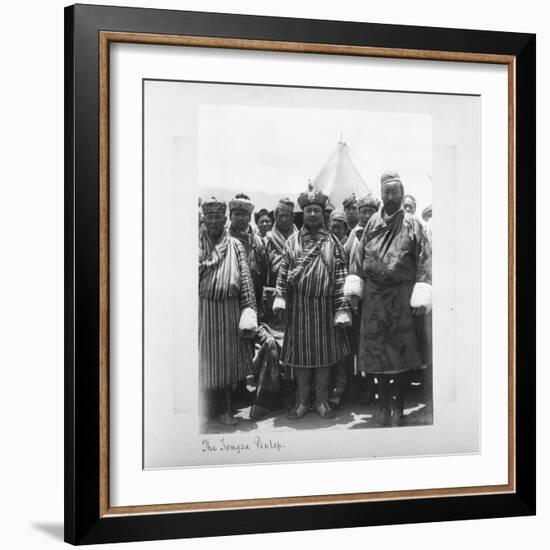 The Tsongsa Penlop, Bhutan, 1903-04-John Claude White-Framed Giclee Print