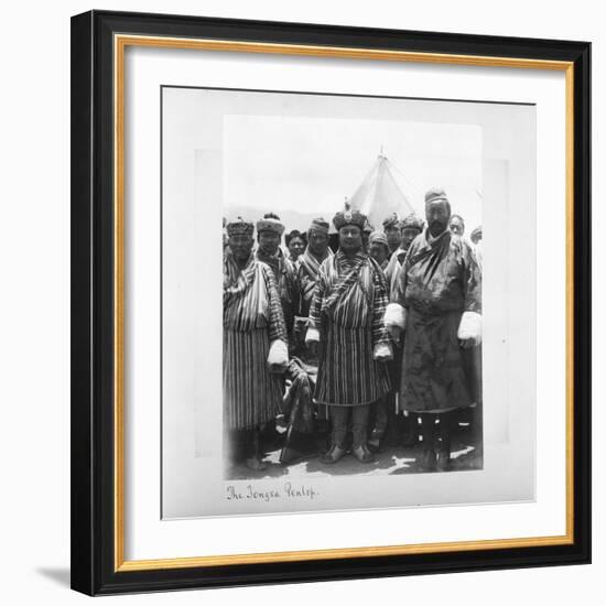 The Tsongsa Penlop, Bhutan, 1903-04-John Claude White-Framed Giclee Print