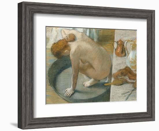 The Tub, 1886-Edgar Degas-Framed Giclee Print