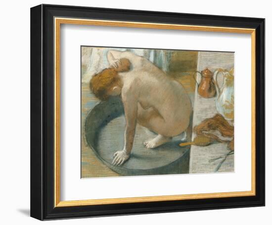 The Tub, 1886-Edgar Degas-Framed Giclee Print