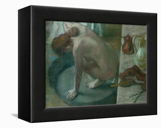 The Tub (Bathing Woman), 1886-Edgar Degas-Framed Premier Image Canvas