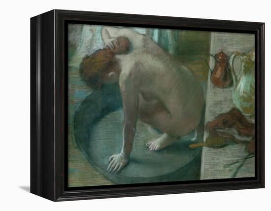 The Tub (Bathing Woman), 1886-Edgar Degas-Framed Premier Image Canvas