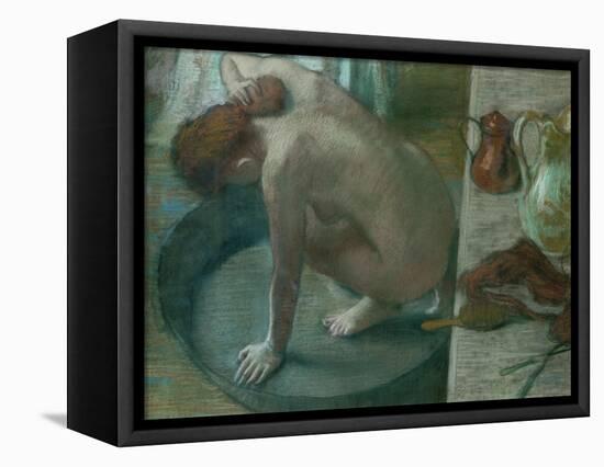 The Tub (Bathing Woman), 1886-Edgar Degas-Framed Premier Image Canvas