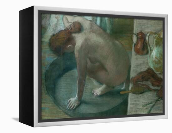 The Tub (Bathing Woman), 1886-Edgar Degas-Framed Premier Image Canvas