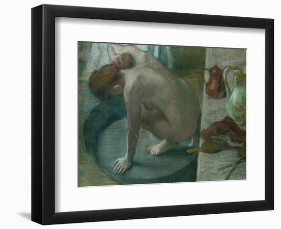 The Tub (Bathing Woman), 1886-Edgar Degas-Framed Giclee Print