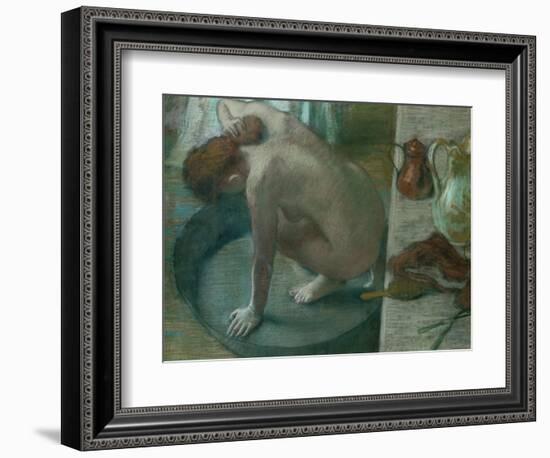 The Tub (Bathing Woman), 1886-Edgar Degas-Framed Giclee Print