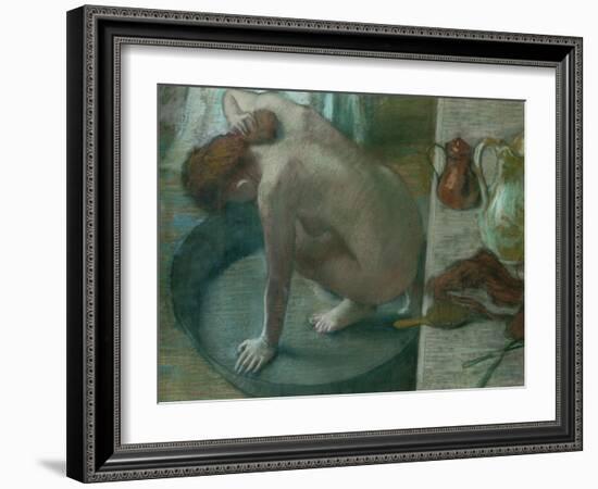 The Tub (Bathing Woman), 1886-Edgar Degas-Framed Giclee Print