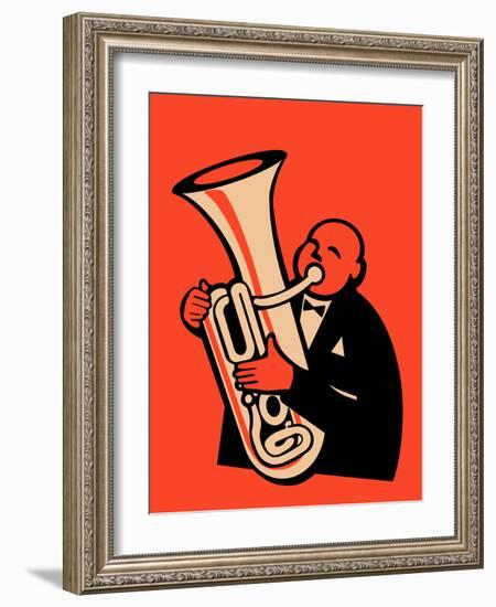 The Tuba-Mark Rogan-Framed Art Print