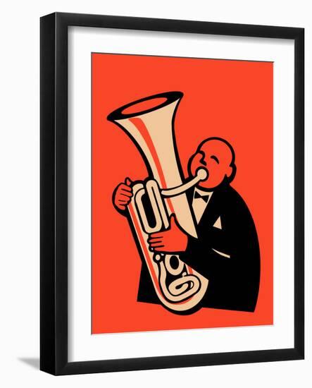 The Tuba-Mark Rogan-Framed Art Print