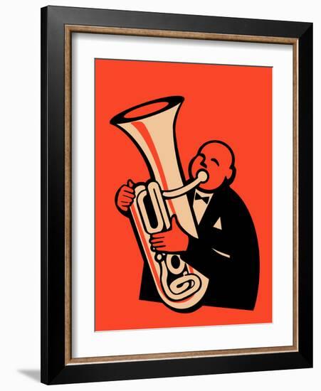 The Tuba-Mark Rogan-Framed Art Print