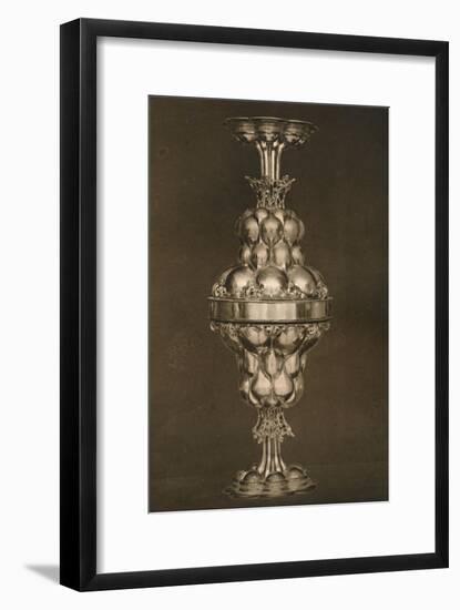 'The Tucher Double Cup', c17th century, (1927)-Edward F Strange-Framed Giclee Print