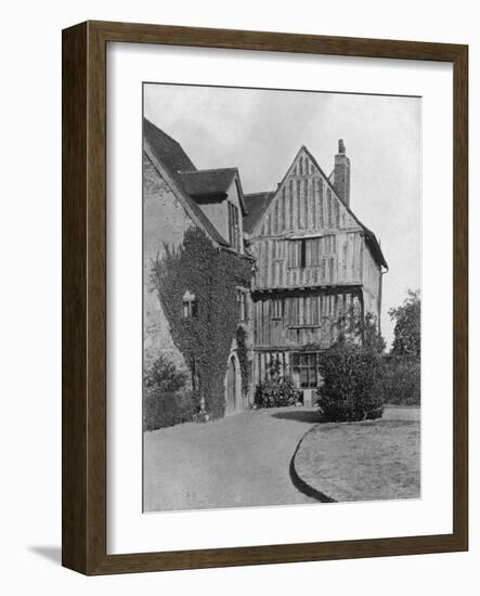 The Tudor Wing, Beeleigh Abbey, Near Maldon, Essex, 1924-1926-RE Thomas-Framed Giclee Print