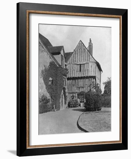 The Tudor Wing, Beeleigh Abbey, Near Maldon, Essex, 1924-1926-RE Thomas-Framed Giclee Print