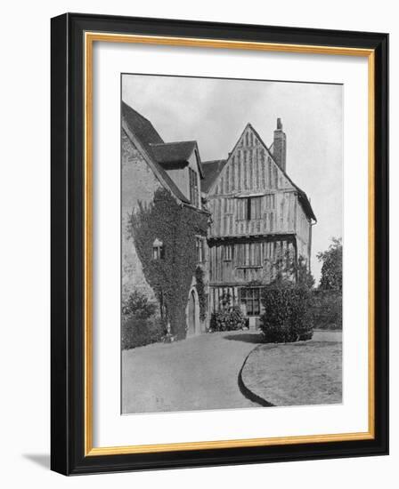 The Tudor Wing, Beeleigh Abbey, Near Maldon, Essex, 1924-1926-RE Thomas-Framed Giclee Print