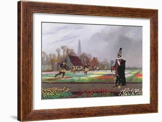 The Tulip Folly, 1882-Jean Leon Gerome-Framed Giclee Print