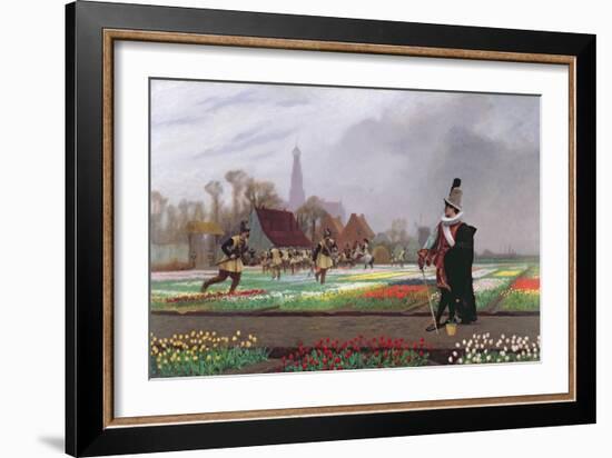 The Tulip Folly, 1882-Jean Leon Gerome-Framed Giclee Print