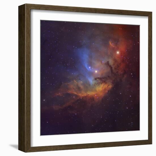 The Tulip Nebula (Sh2-101) in Cygnus-Stocktrek Images-Framed Photographic Print