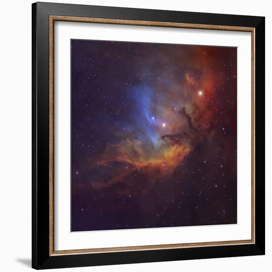 The Tulip Nebula (Sh2-101) in Cygnus-Stocktrek Images-Framed Photographic Print