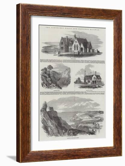 The Tunbridge Wells and Hastings Railway-Samuel Read-Framed Giclee Print