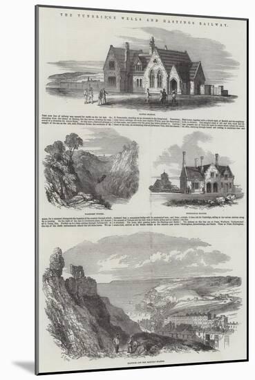 The Tunbridge Wells and Hastings Railway-Samuel Read-Mounted Giclee Print