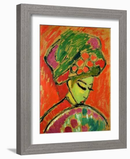 The Turban, 1910-Alexej Von Jawlensky-Framed Giclee Print