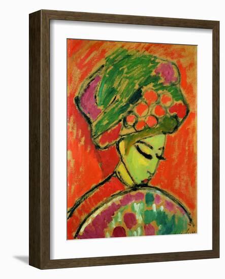 The Turban, 1910-Alexej Von Jawlensky-Framed Giclee Print