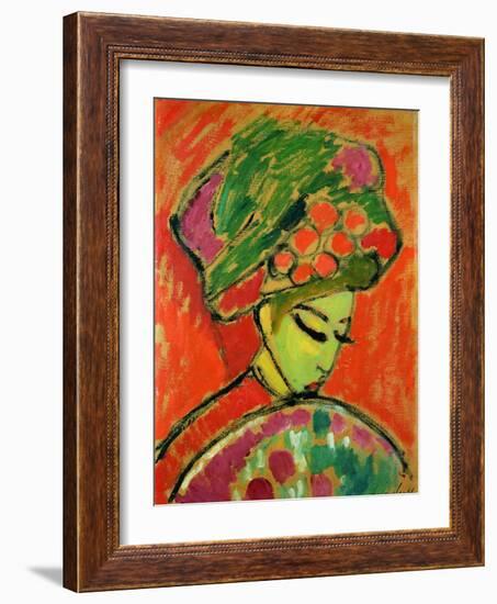 The Turban, 1910-Alexej Von Jawlensky-Framed Giclee Print