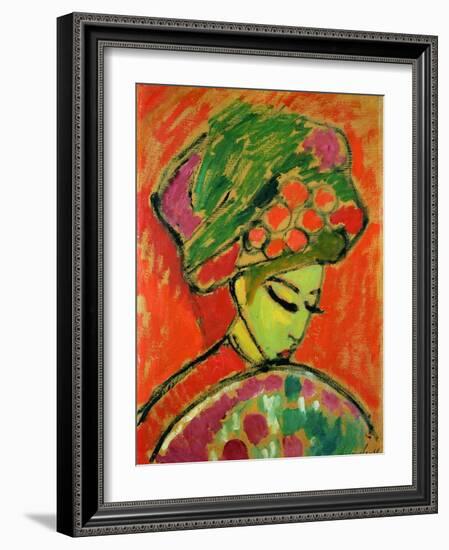 The Turban, 1910-Alexej Von Jawlensky-Framed Giclee Print