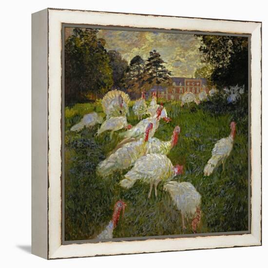 The Turkeys, 1877-Claude Monet-Framed Premier Image Canvas