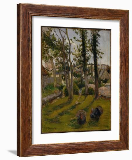 The Turkeys-Paul Gauguin-Framed Giclee Print