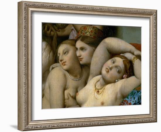 The Turkish Bath, Detail-Jean-Auguste-Dominique Ingres-Framed Giclee Print