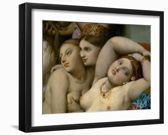 The Turkish Bath, Detail-Jean-Auguste-Dominique Ingres-Framed Giclee Print