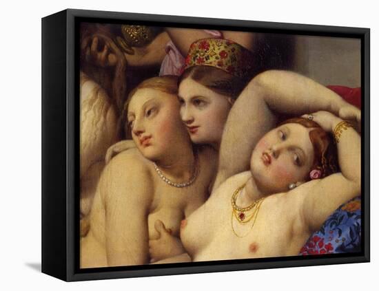 The Turkish Baths, Detail-Jean-Auguste-Dominique Ingres-Framed Premier Image Canvas