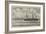 The Turkish Frigate Ertogrul Lost Off the Coast of Japan-null-Framed Giclee Print