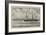 The Turkish Frigate Ertogrul Lost Off the Coast of Japan-null-Framed Giclee Print