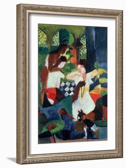 The Turkish Jeweller-Auguste Macke-Framed Giclee Print