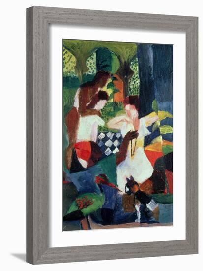 The Turkish Jeweller-Auguste Macke-Framed Giclee Print