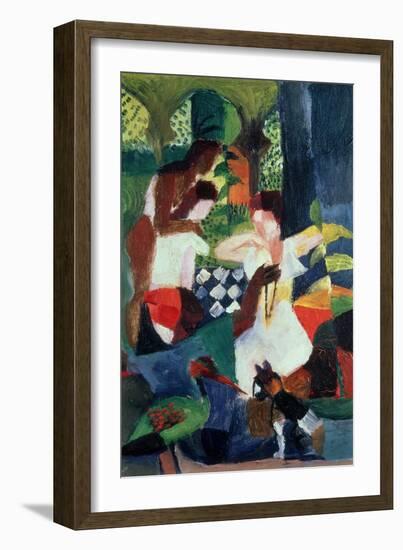 The Turkish Jeweller-Auguste Macke-Framed Giclee Print