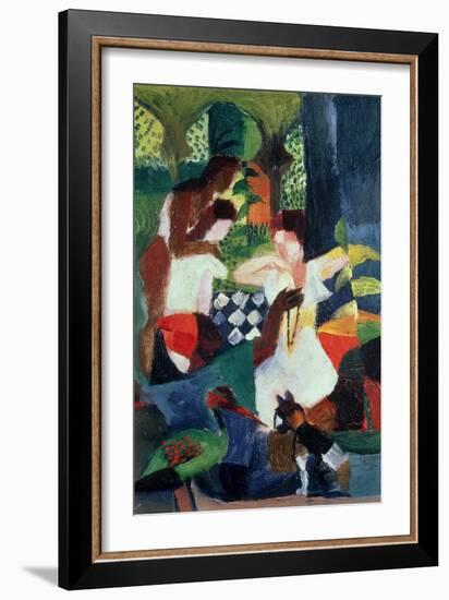 The Turkish Jeweller-Auguste Macke-Framed Giclee Print