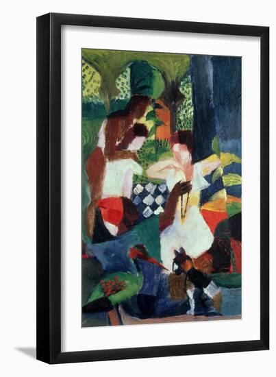 The Turkish Jeweller-Auguste Macke-Framed Giclee Print