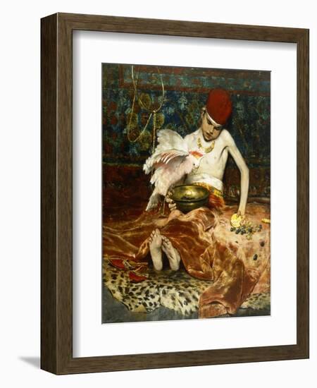 The Turkish Page-William Merritt Chase-Framed Giclee Print