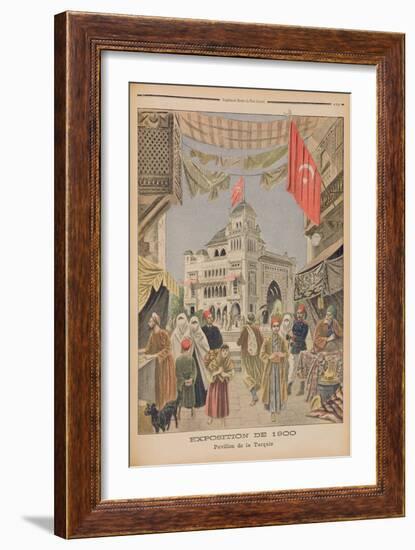 The Turkish Pavilion at the Universal Exhibition of 1900, Paris-French School-Framed Giclee Print