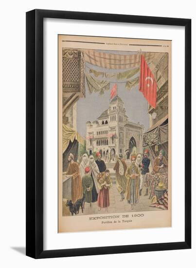 The Turkish Pavilion at the Universal Exhibition of 1900, Paris-French School-Framed Giclee Print