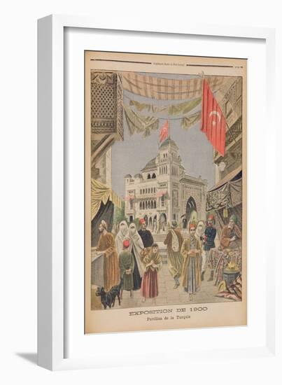 The Turkish Pavilion at the Universal Exhibition of 1900, Paris-French School-Framed Giclee Print