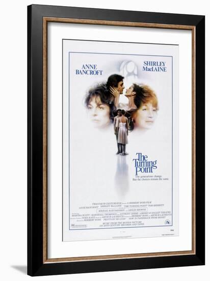 The Turning Point, Anne Bancroft, Mikhail Baryshnikov, Leslie Browne, Shirley Maclaine, 1977-null-Framed Art Print