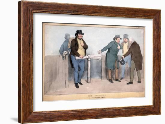 The Turnstile, a Picturesque Simile, 19th Century-John Doyle-Framed Giclee Print